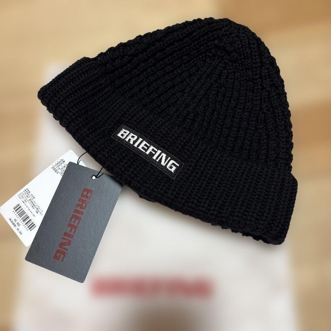 BRIEFING 新作WR WOOL BEANIE BLACK