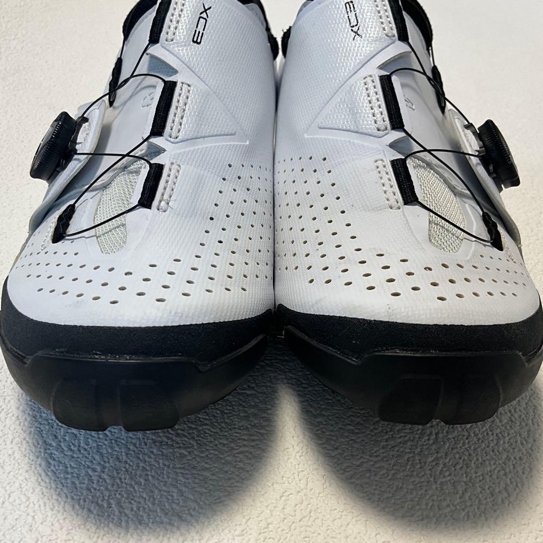 シマノ XC3(SH-XC300) サイクリングシューズ SPD 白41 26