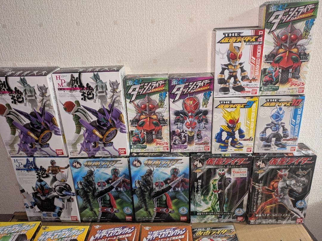 仮面ライダー食玩21セット【未開封】