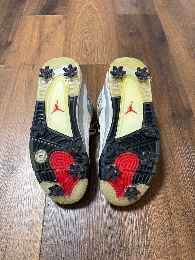 年末セールNIKE GOLF AIR JORDAN 4 WHITE CEMENT