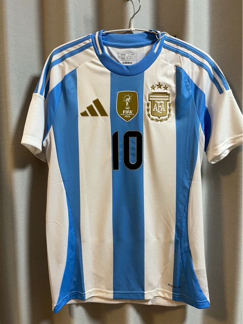 【正規品】アルゼンチン代表2024 メッシ　ユニフォーム