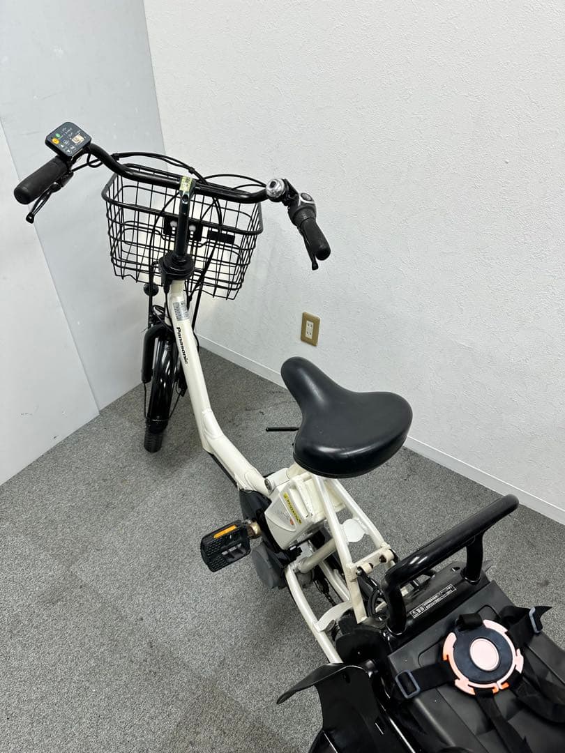 人気な車種　パナソニックギュットアニーズ　子供乗せシート付き電動アシスト自転車
