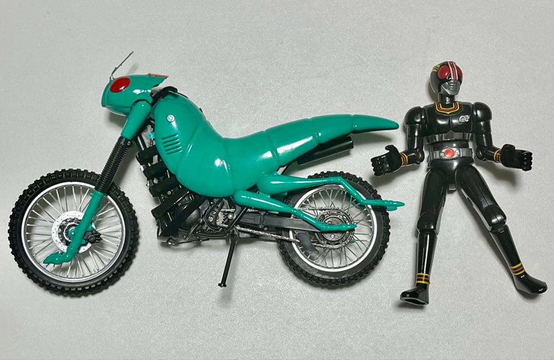 【希少】仮面ライダーブラックRX 超合金 カッとび バトルホッパー 他 当時物