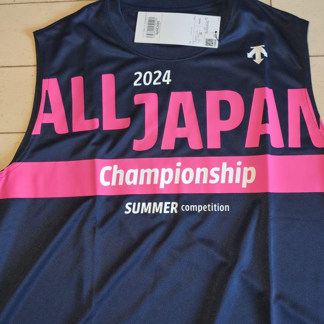 激レア 全日本バレーボール大会2024ノースリーブシャツ 国体 ビーチバレー
