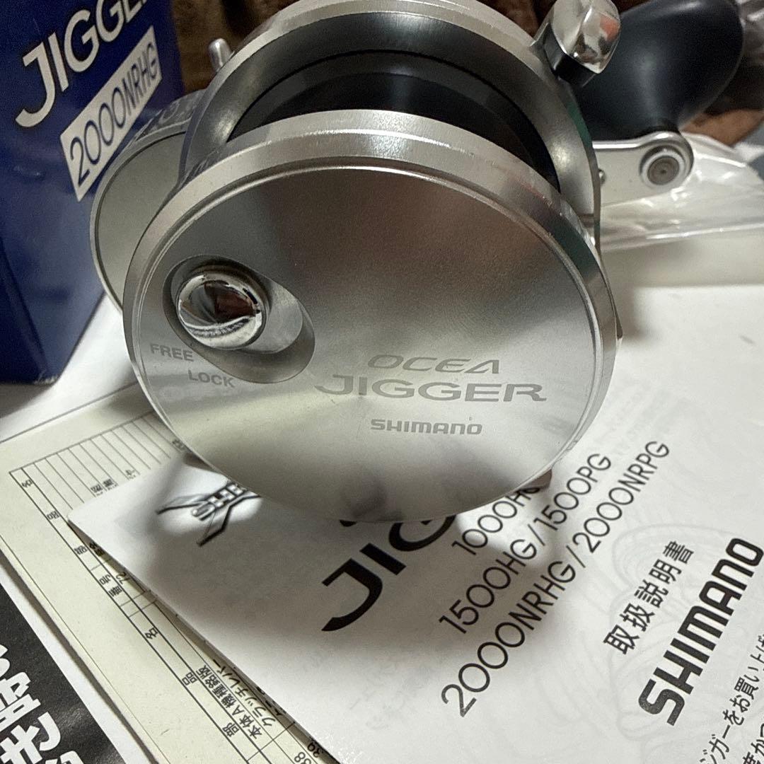 美品　シマノ　11 OCEA JIGGER 2000NRHG 11 オシアジガー