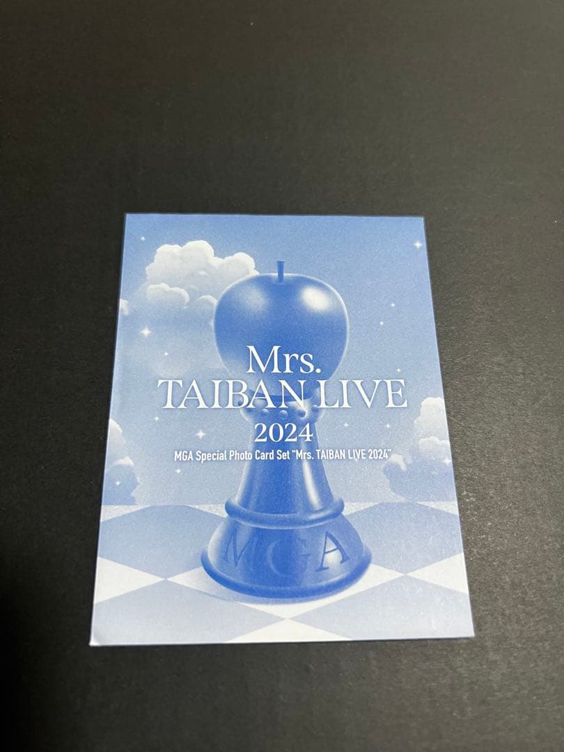 Mrs.TAIBAN LIVE2024/フォトカ藤澤涼架直筆サイン入り