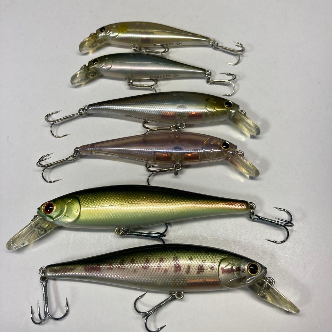 【美品】ラッキークラフト　ビーフリーズ ４タイプ ６セット