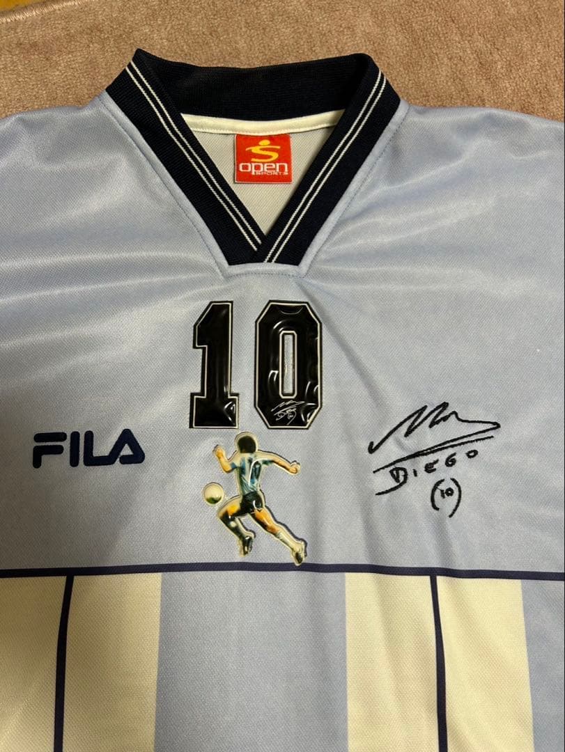FILA マラドーナ 引退記念 10番 レプリカ ユニフォーム