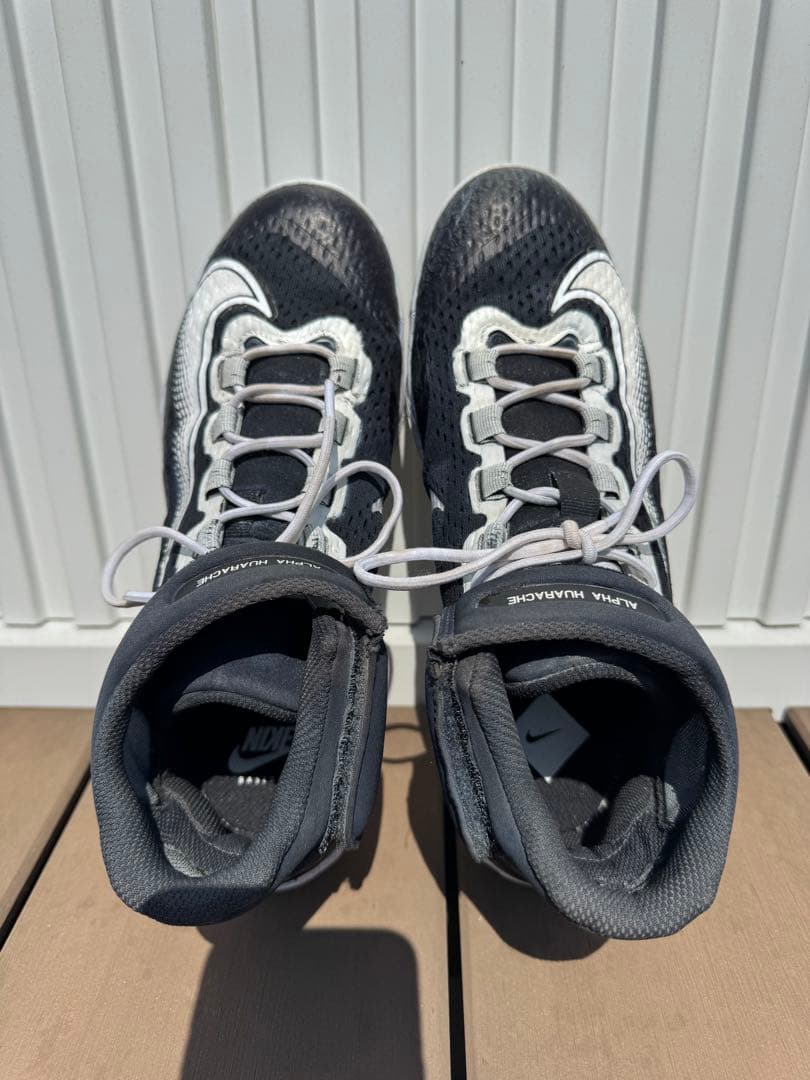 NIKE ALPHA HURACHE スパイク　ネイビー