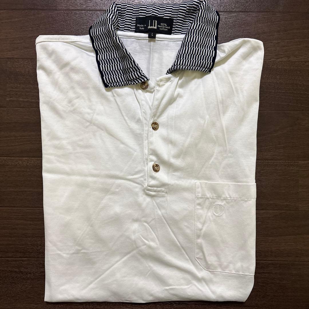 dunhill メンズ Lサイズ ゴルフ　シャツ
