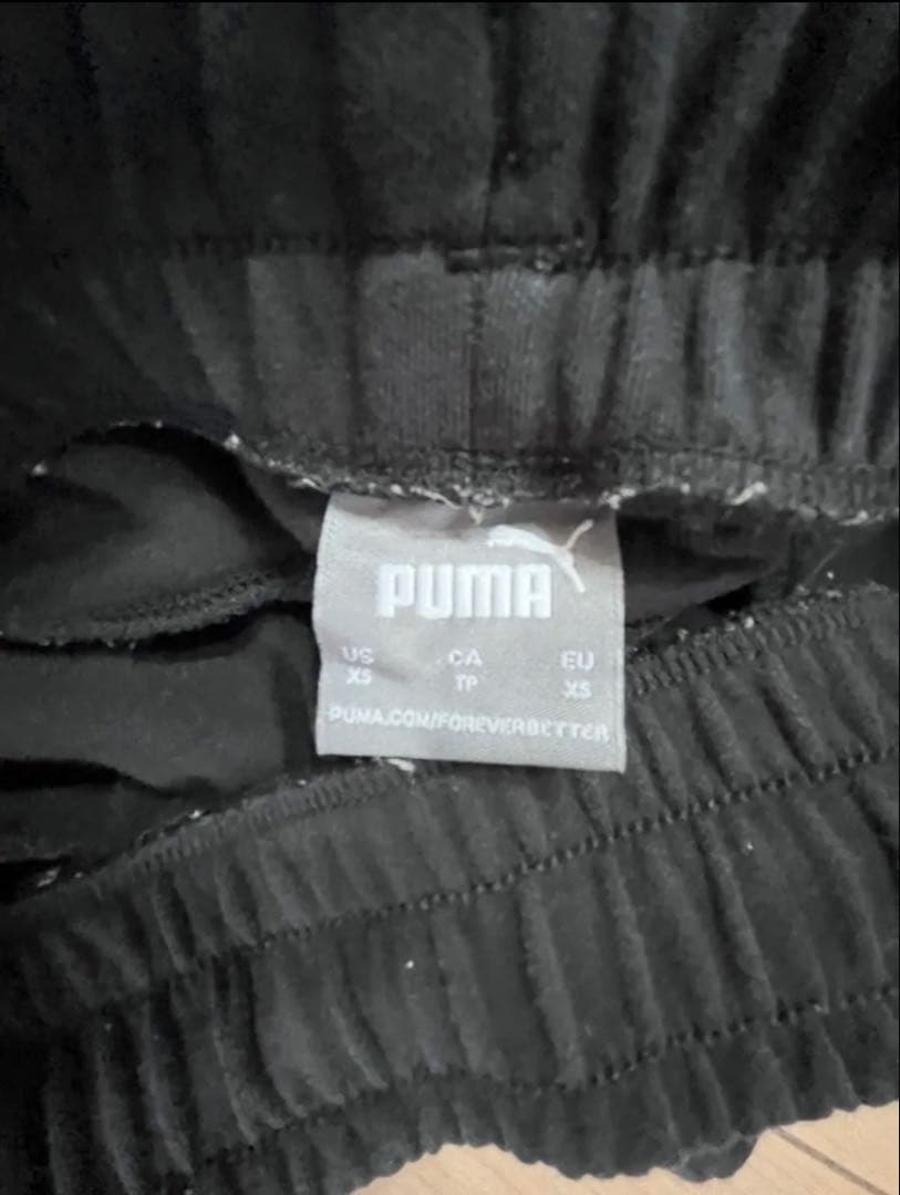 PUMA スウェットセットアップ XS 黒