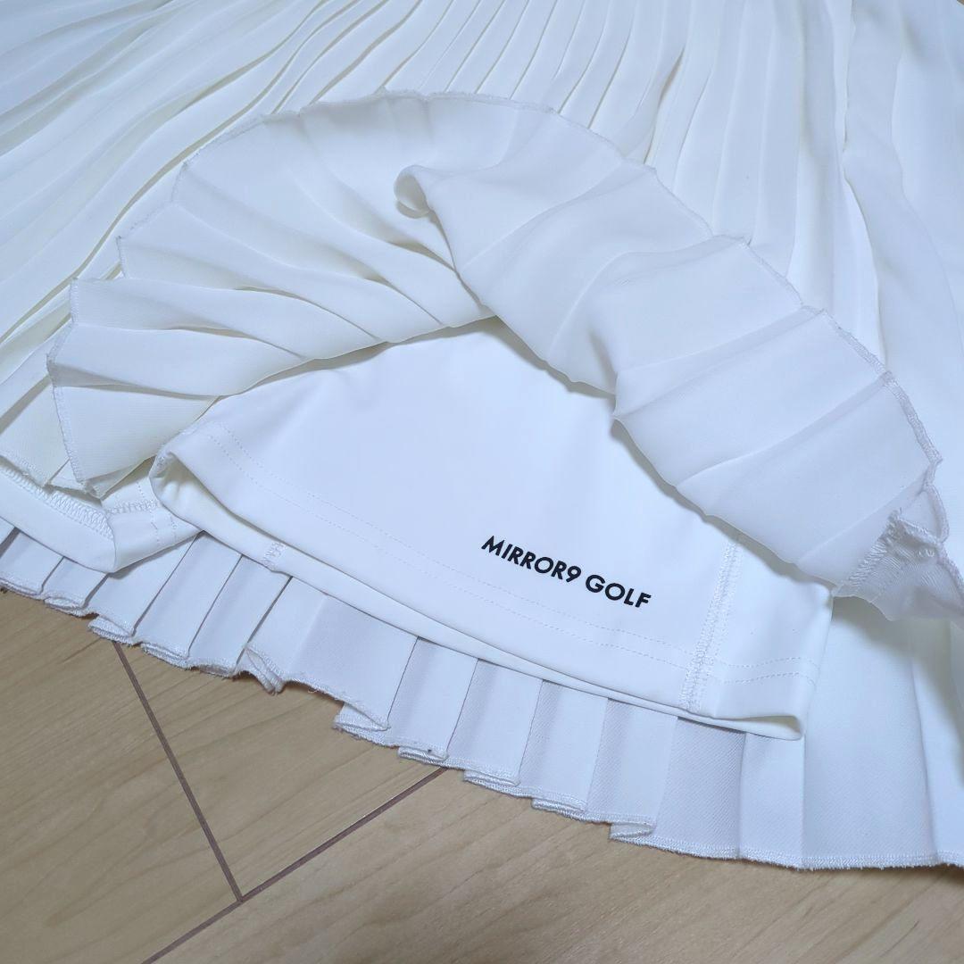 ★美品★MIRROR9 　GOLF　プリーツスカート　サイズ　M