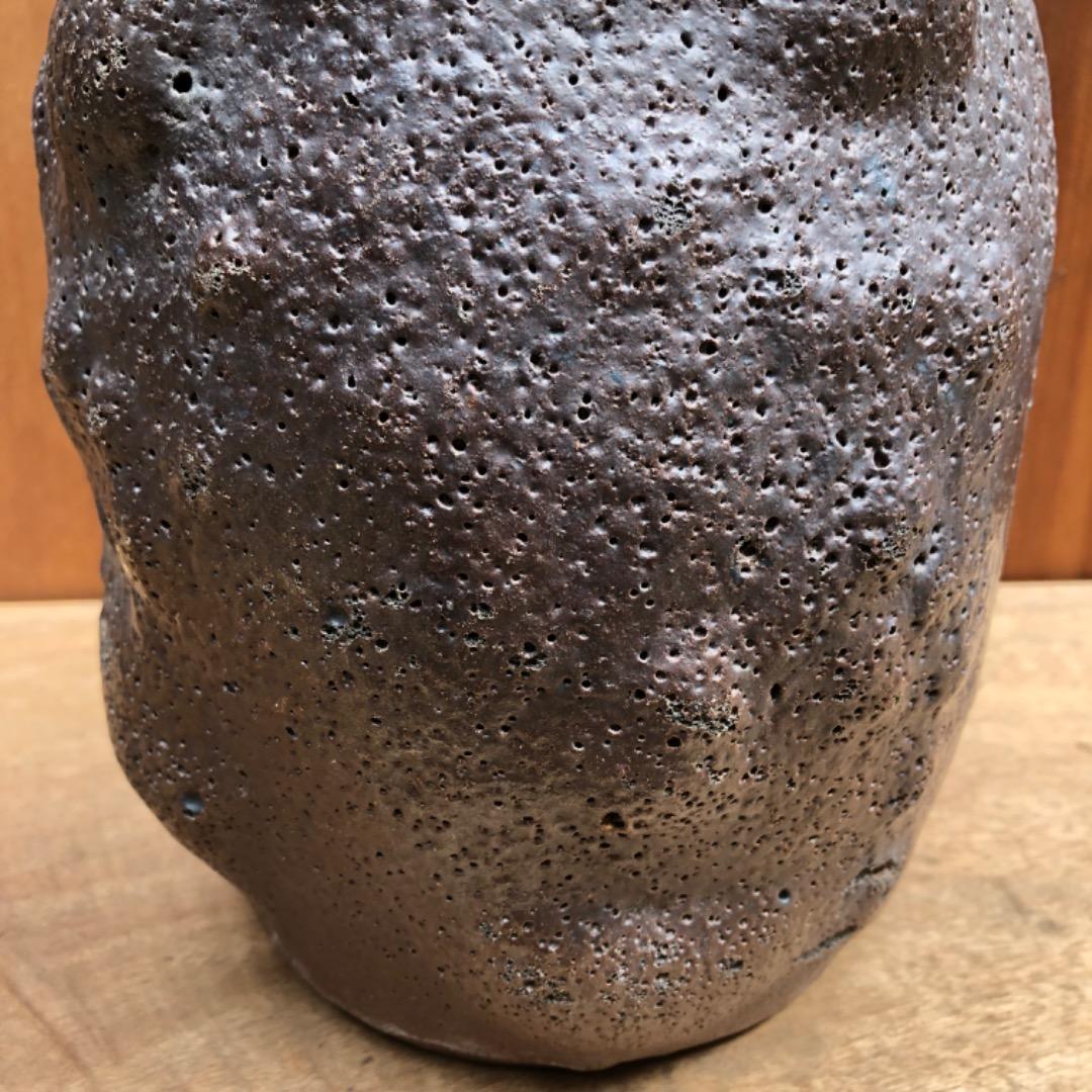 古蛸壺　陶器　アンティーク　花器　古美術　植木鉢