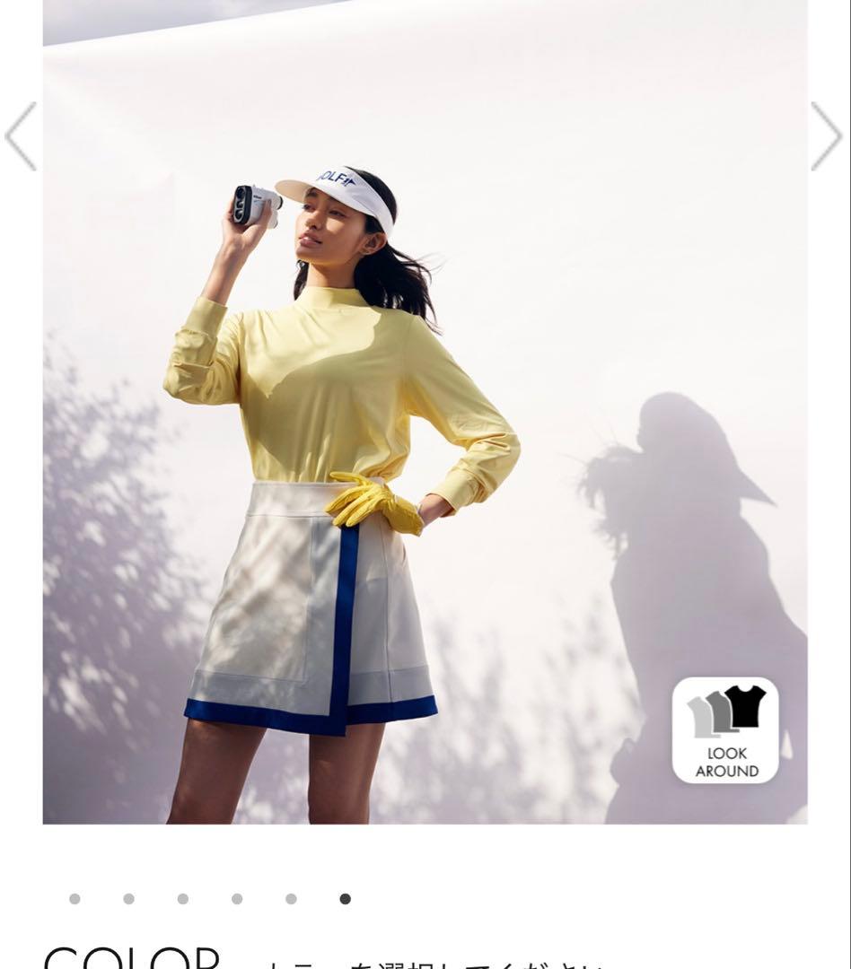 新品タグ付き　TMG配色ラップスカート　サイズ2 ゴルフウェア　可愛い