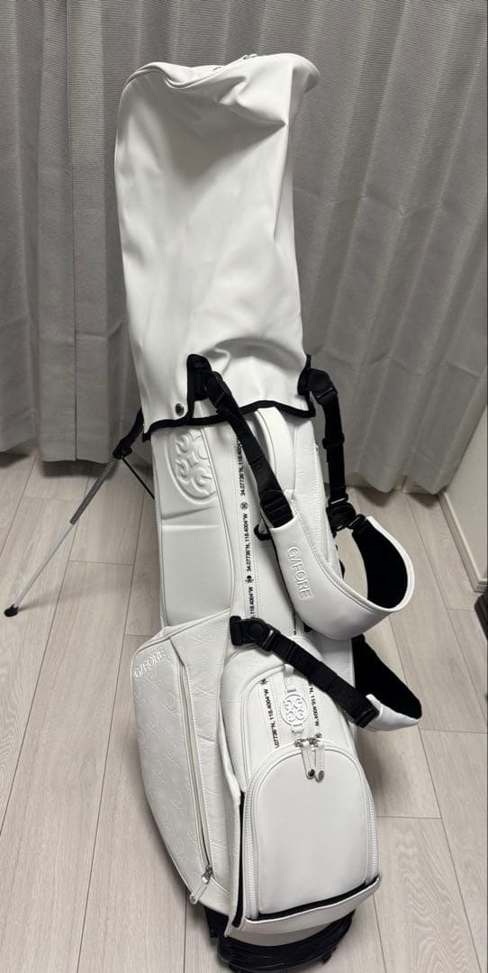 【美品】G/FORE ジーフォア キャディバッグ スタンド ホワイト