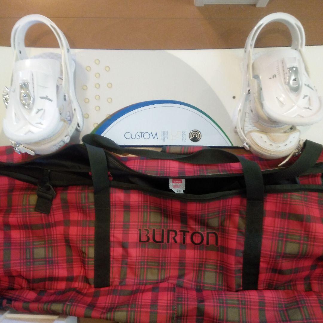 BURTON CUSTOM 154cm ボード＆ビンディング＆ケース 3点セット