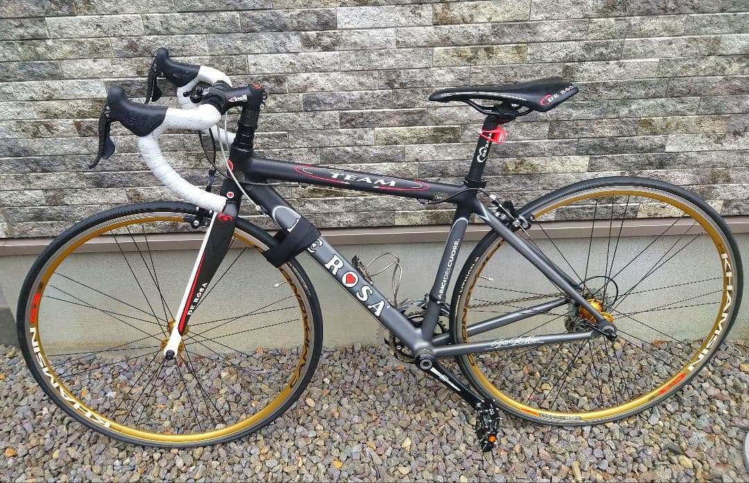 【￥タイムセール￥】DE ROSA TEAM ロードバイク グレー/ブラック