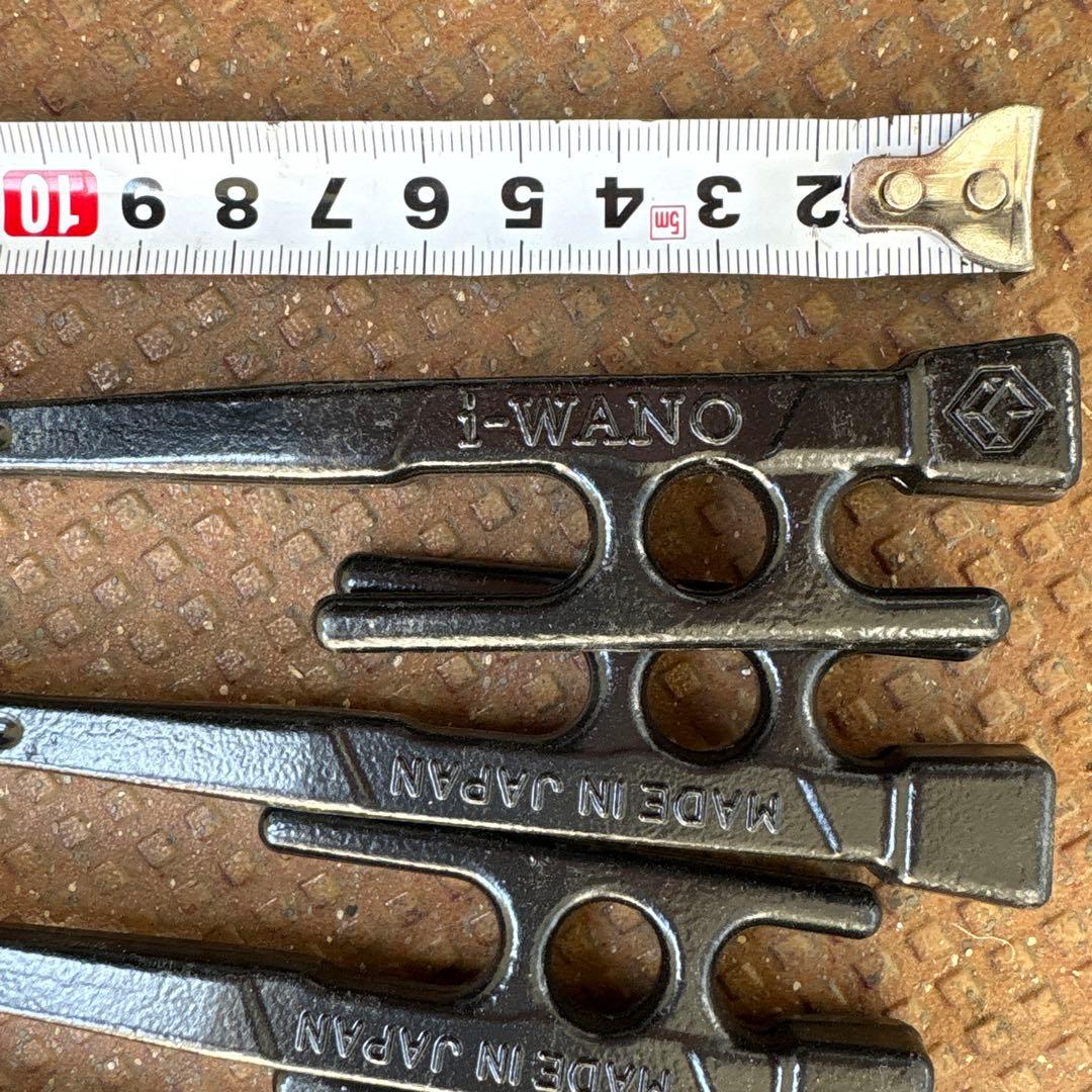 IWANO 鍛造ペグ　16本　日本製　内未使用５本入ハンマーつき