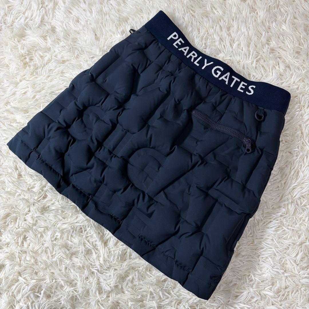 パーリーゲイツ PEARLY GATES ダウンスカート ゴルフ サイズ0