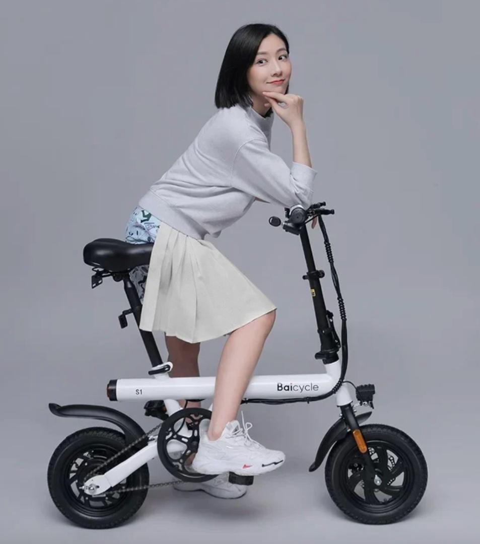 Baicycle S2 Pro 原付一種 新古車 前後サスペンション