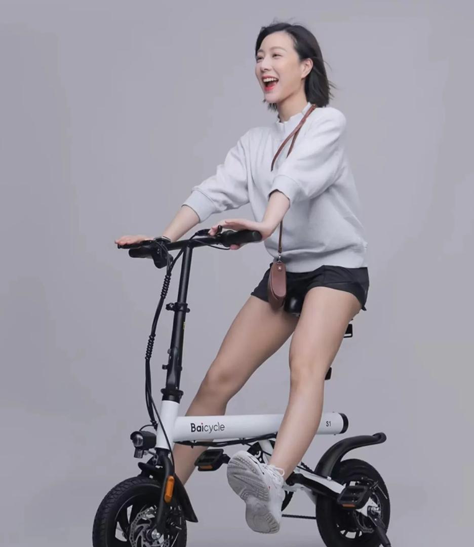 Baicycle S2 Pro 原付一種 新古車 前後サスペンション