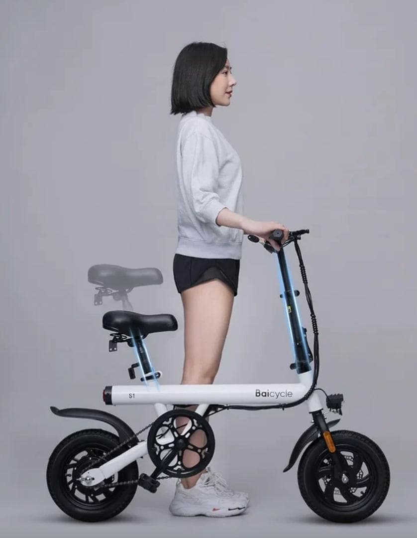 Baicycle S2 Pro 原付一種 新古車 前後サスペンション