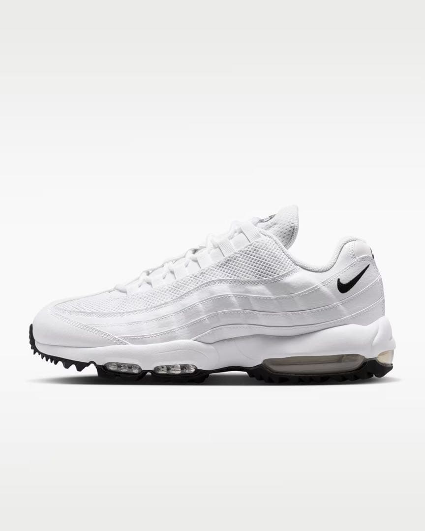 NIKE エアマックス95G ホワイト　ゴルフシューズ