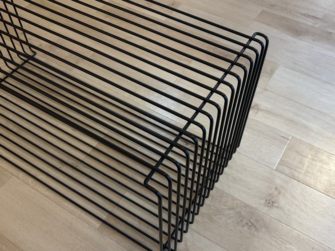 スチールラック・メタルラック Montana Panton Wire Shelf Double Black