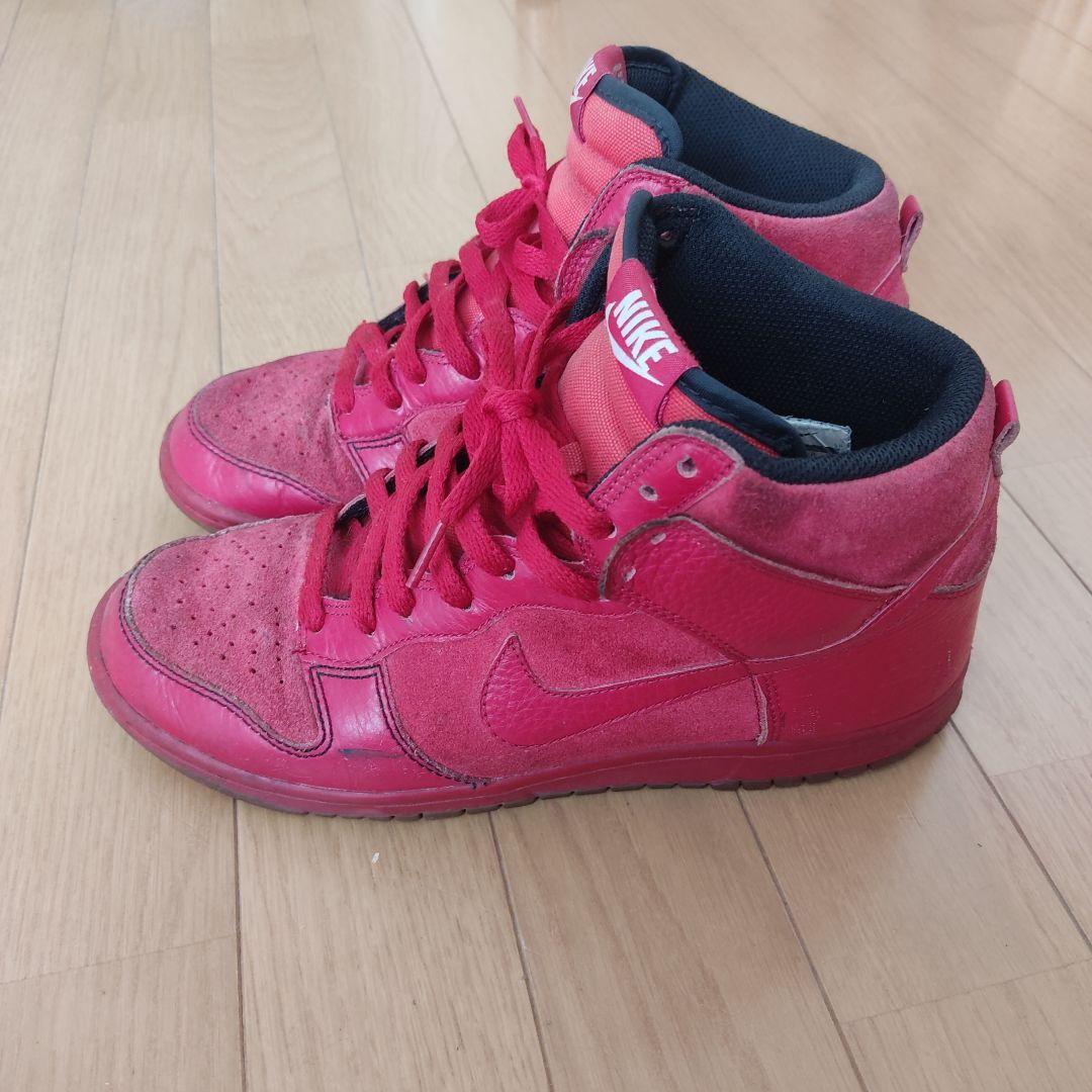 Nike 赤 ハイカット スニーカー