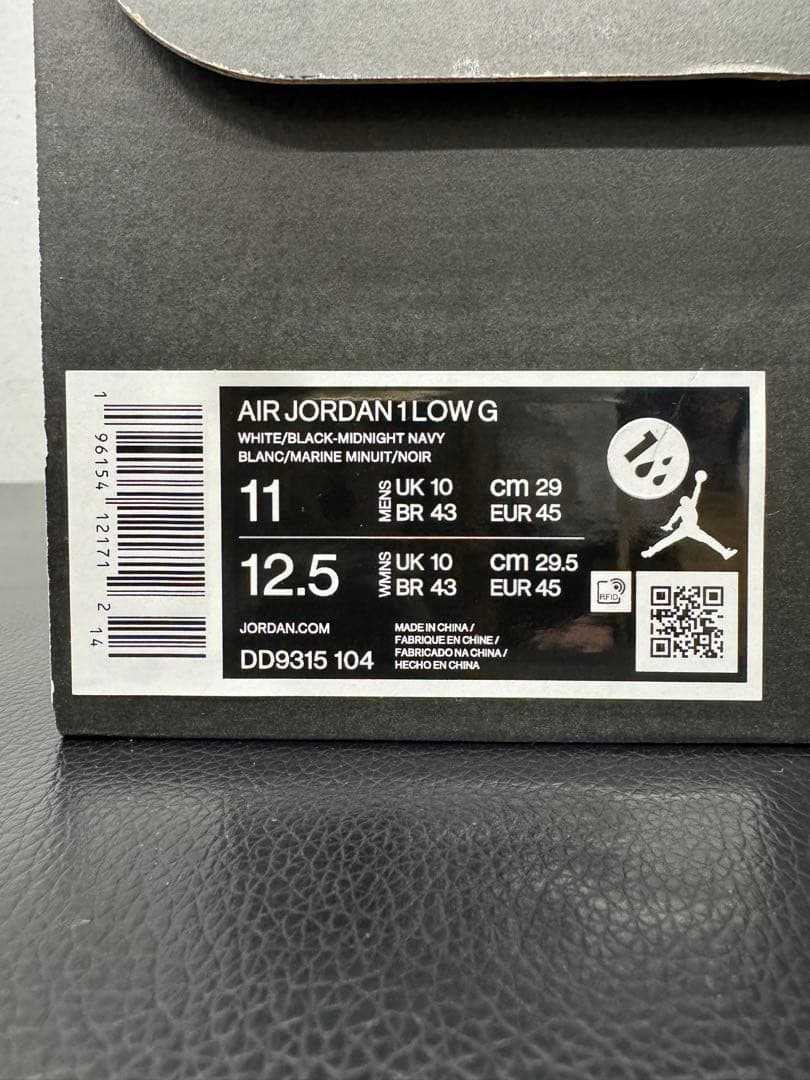 シューズ(男性用) NIKE GOLF AIR JORDAN 1 LOW G DD9315-104