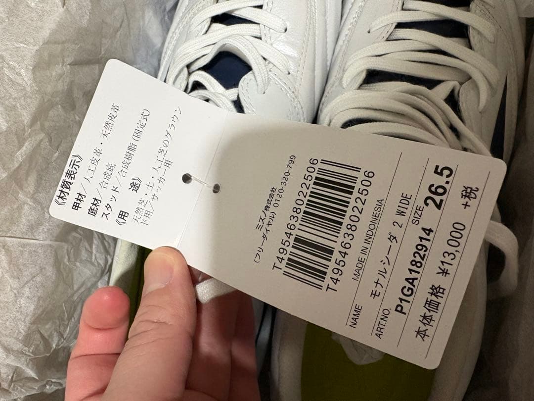 Mizuno モナルシーダ2 WIDE 26.5cm