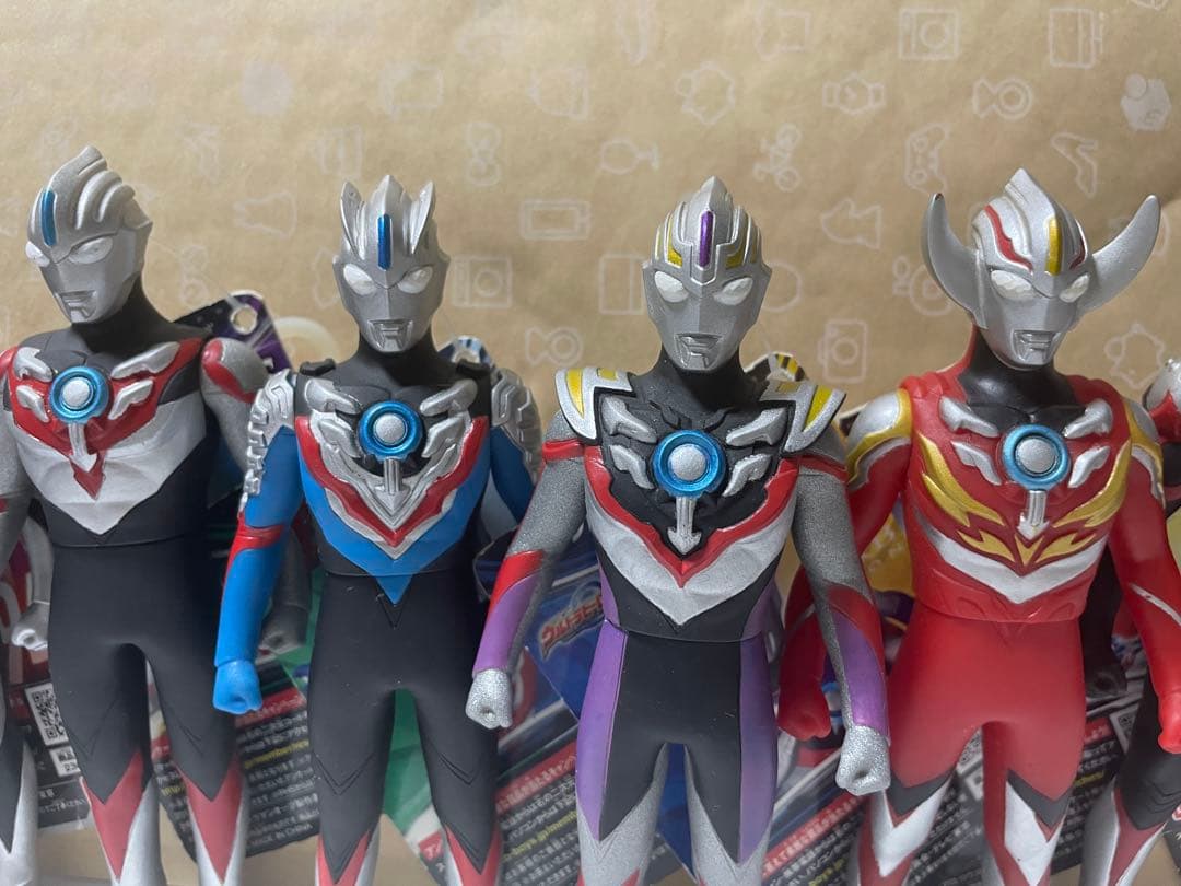 ウルトラヒーローシリーズ　ウルトラマンオーブ 放送当時タグ付き　ソフビ