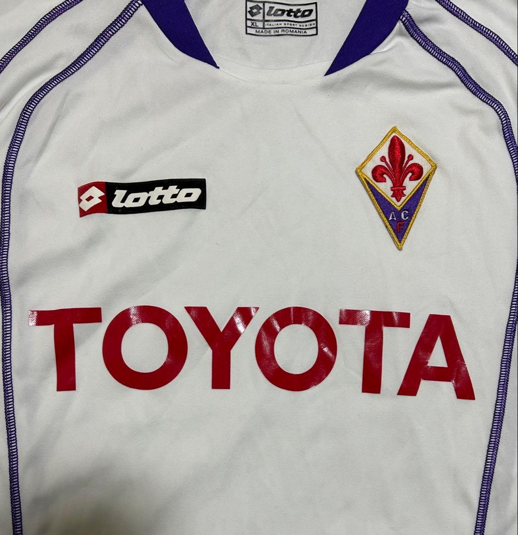 フィオレンティーナ 06-07 アウェイ サッカーユニフォーム XL lotto