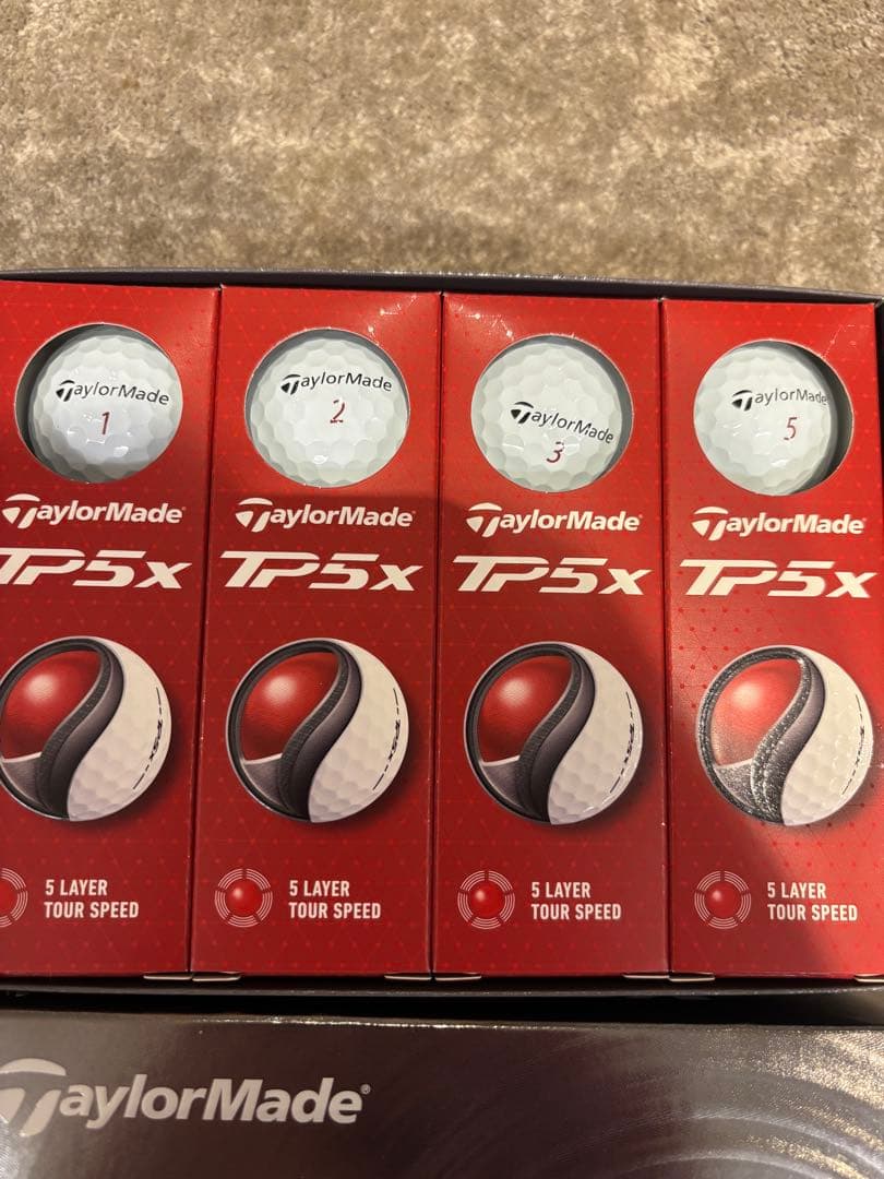 TaylorMade TP5x ゴルフボール 5層構造　2ダースセット　24個
