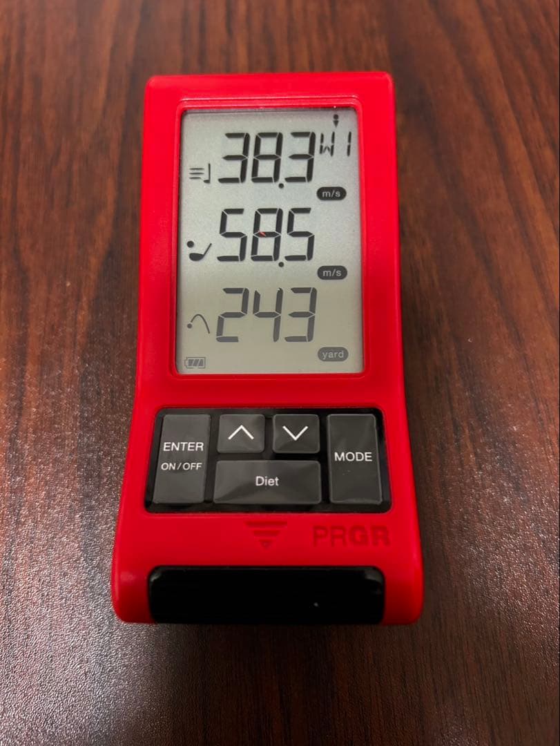 PRGR マルチスピード測定器 Red Eyes Pocket HS-110