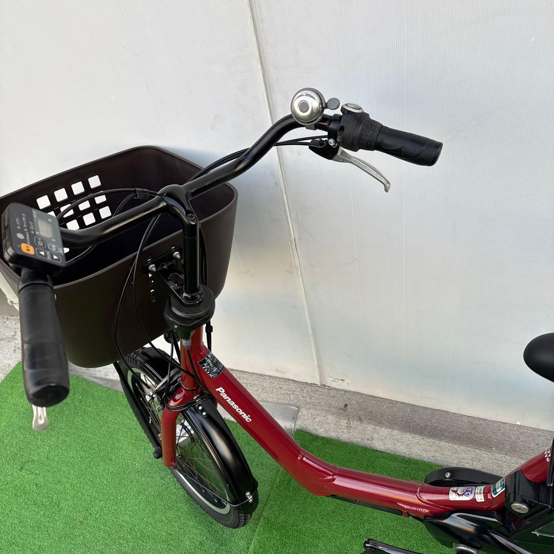 Panasonic電動アシスト自転車20インチ レッド【引き取り限定】