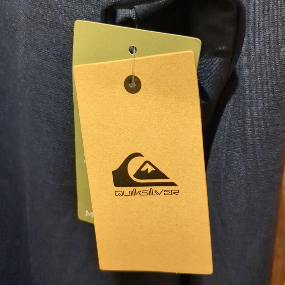 Quiksilver フード付きロングスリーブ M ネイビー