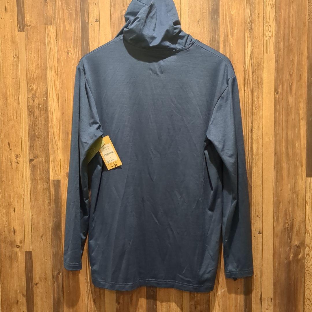 Quiksilver フード付きロングスリーブ M ネイビー