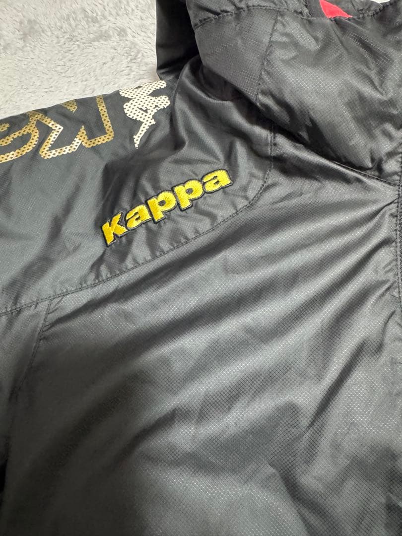 Kappa カッパ　ウォーマージャケット　ブラック