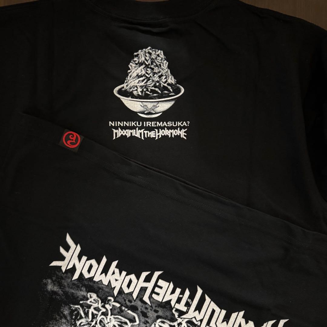 ホルモン 【初期】メンカタ・デスヌードルTシャツ【Lサイズ】