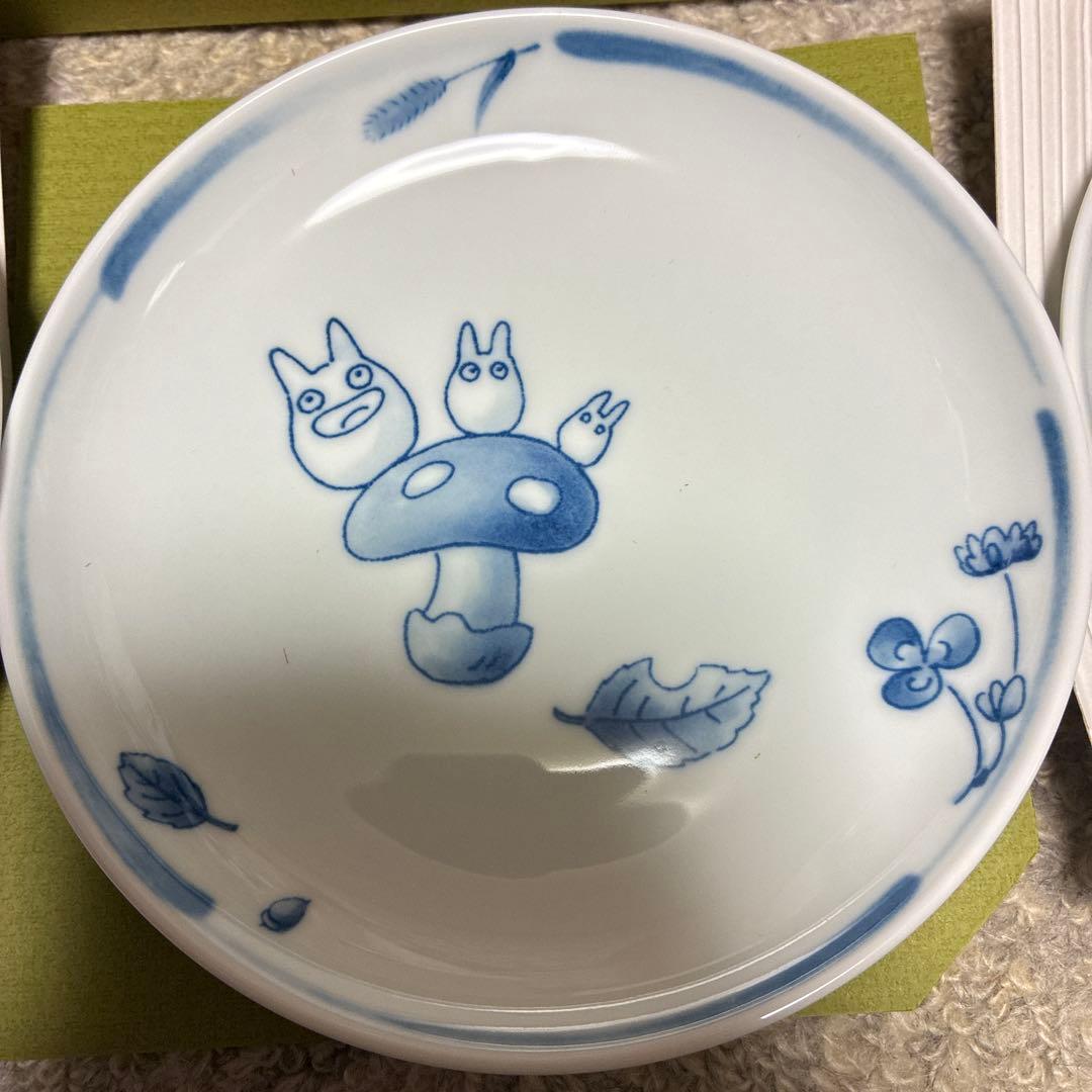 ‼️ ミモザ（プロフ必読）となりのトトロ 陶器製皿 5枚セット‼️