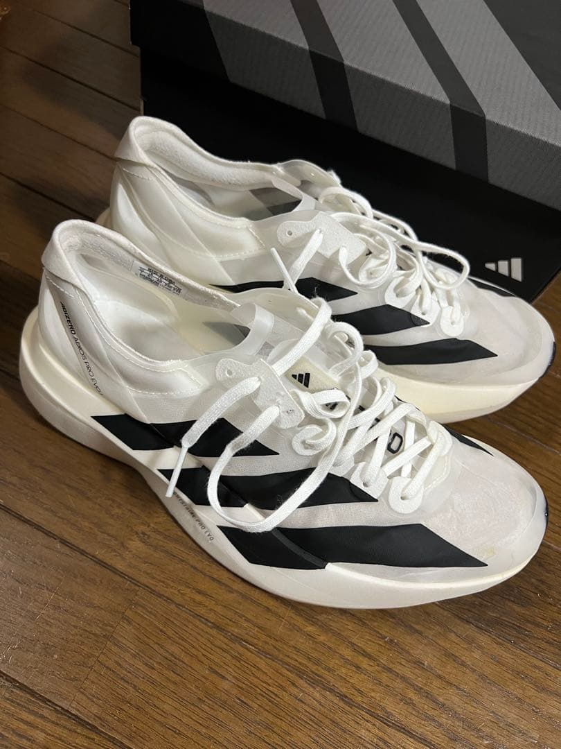 【美品】adidas アディゼロアディオスPro Evo1 25cm