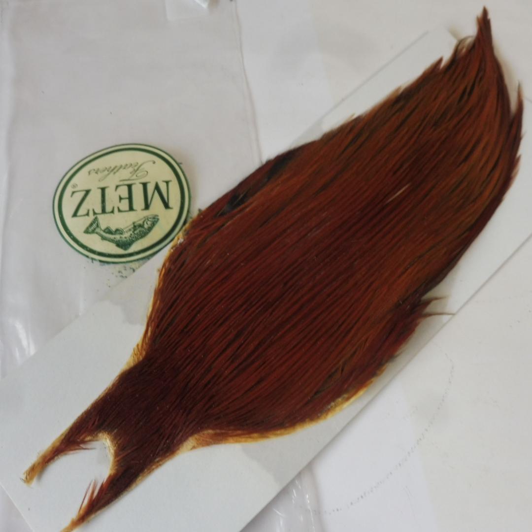メッツ コックハックルケープ #2 Natural Brown
