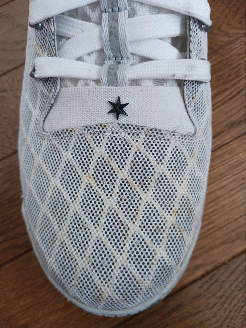 お値下げ　adidas バスケットボールシューズ ハイカット ホワイト/グレー