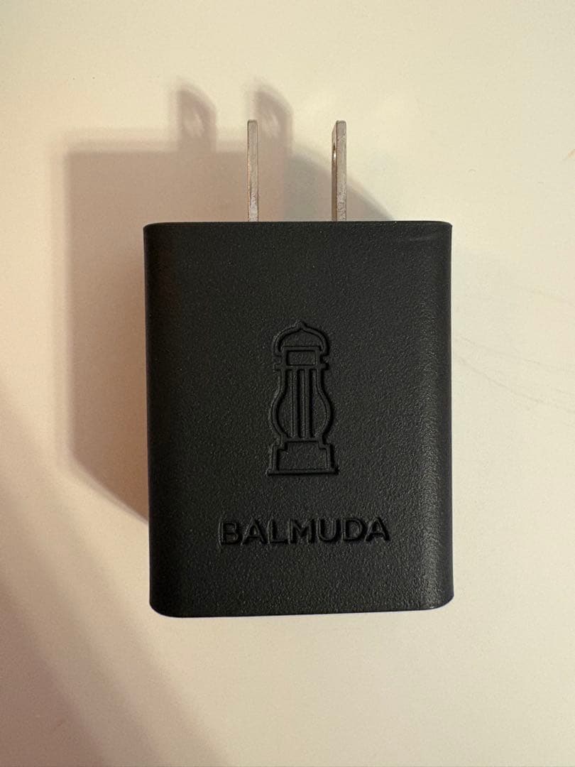 バルミューダ ランタン ブラック BALMUDA LEDランタン 充電式 美品