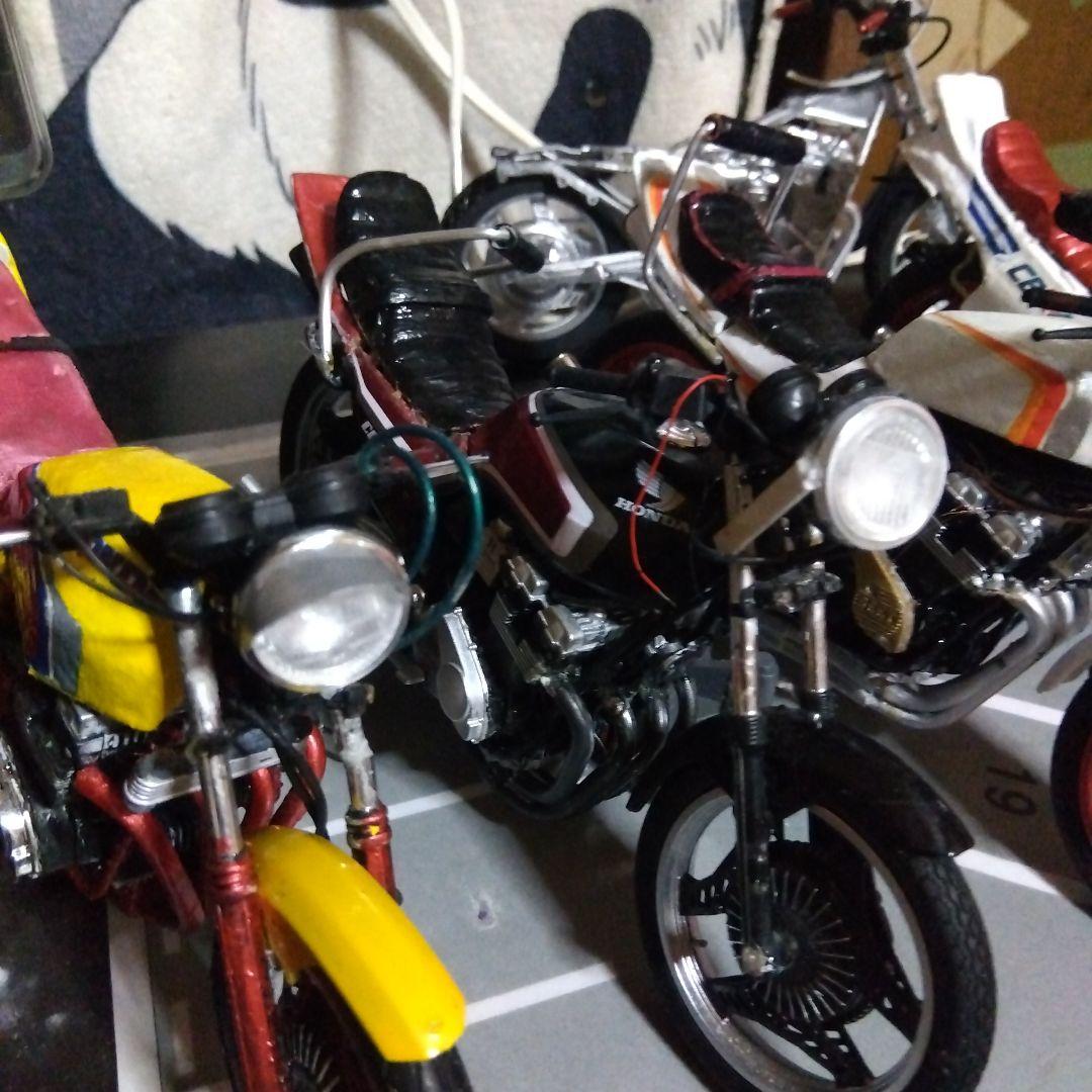 CBX400F3台、 CBR1台、Z400FX1台、全5台セット