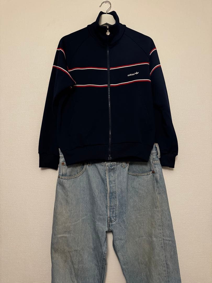 【美品】adidas トラックジャケット 3号デサント製70s