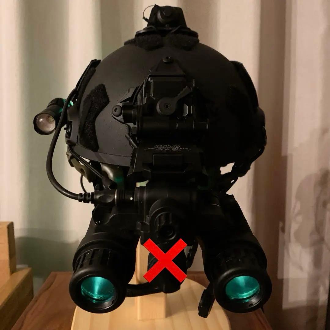 防弾タクティカルヘルメット ナイトビジョン ヘッドセット付き