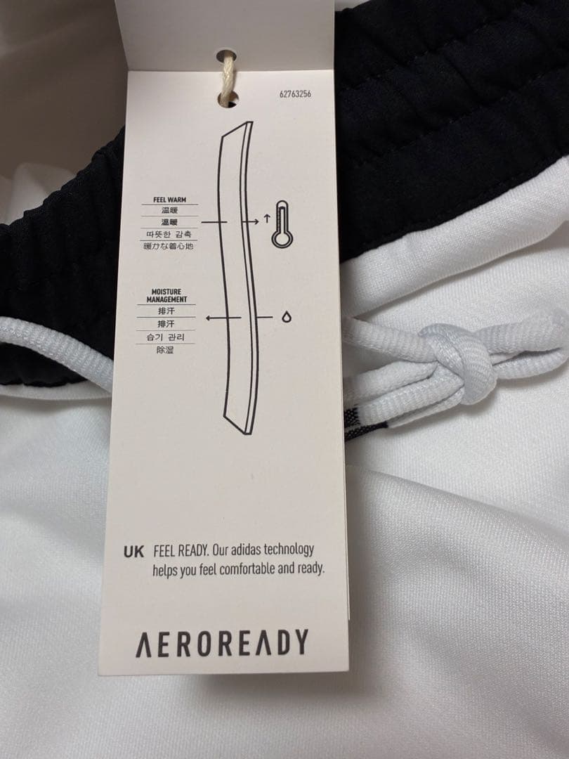 【新品 L】アディダス 撥水＆保温 フリース セットアップ メランジ フーディー