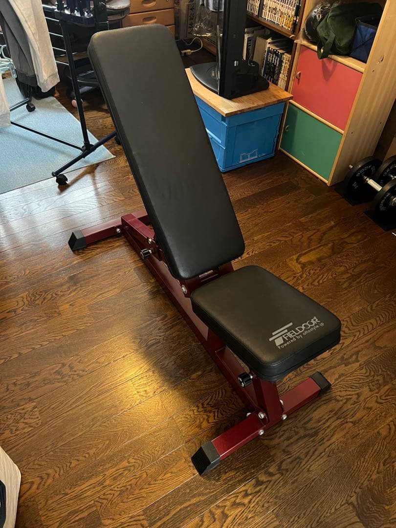 【即トレセット】可変式ダンベル計20kg＋ FIELDOOR インクラインベンチ